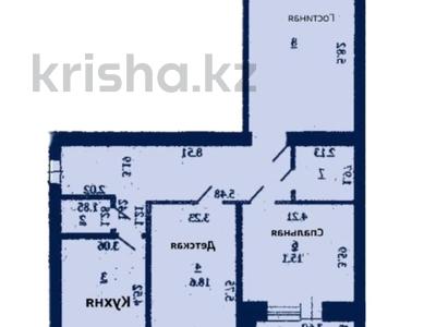 3-бөлмелі пәтер, 97.1 м², 7/9 қабат, мкр. Алтын орда, бағасы: ~ 23.3 млн 〒 в Актобе, мкр. Алтын орда