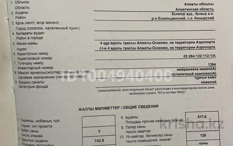 Монша, қонақ үй және демалыс орындары · 2500 м², бағасы: 111 млн ₸ в Талдыкоргане — фото 2