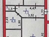 3-бөлмелі пәтер · 61.5 м² · 3/5 қабат, 5 микрорайон 4, бағасы: 27 млн 〒 в Риддере