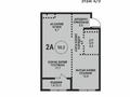 2-комнатная квартира · 50.02 м² · 4/9 этаж, Ботакоз 5 за ~ 30.7 млн ₸ в Алматы, Алатауский р-н — фото 7