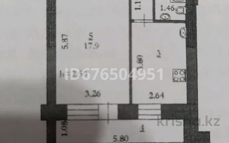 1-комнатная квартира · 40 м² · 9/9 этаж, Нур Актобе 12н за 11.5 млн 〒 — фото 3