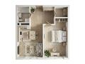 2-комнатная квартира · 51.33 м², ​Кульджинский тракт 2 к1 за ~ 22.8 млн ₸ в  — фото 3