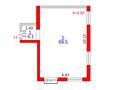 2-бөлмелі пәтер · 73.6 м² · 2/5 қабат, мкр Юго-Восток, Строителей 34/1, бағасы: 51 млн ₸ в Караганде, Казыбек би р-н — фото 4