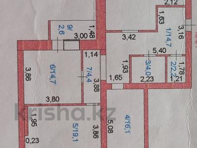 3-комнатная квартира · 105.8 м² · 9/9 этаж, ул. Рахимбека Сабатаева 82 за 45 млн ₸ в Кокшетау