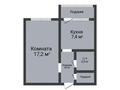 1-комнатная квартира · 35 м² · 5/5 этаж, 8-й Микрорайон 4 за 18.3 млн ₸ в Костанае — фото 2