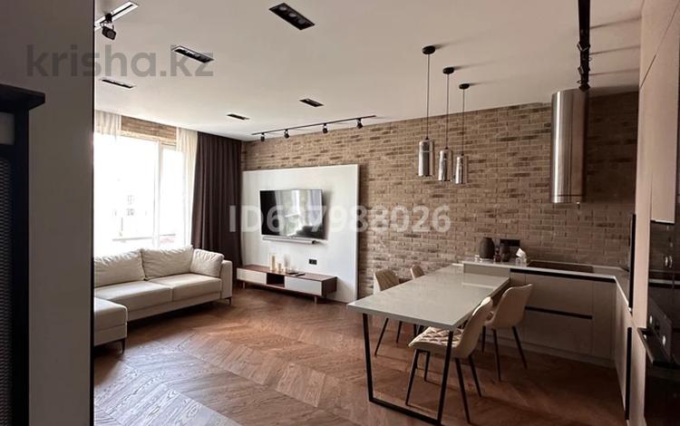 2-комнатная квартира, 50 м², 3 этаж помесячно, Аль-Фараби 41