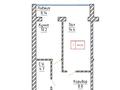 1-комнатная квартира · 46.24 м² · 2/3 этаж, Юго-восток 113 за ~ 11.6 млн ₸ в Уральске — фото 3