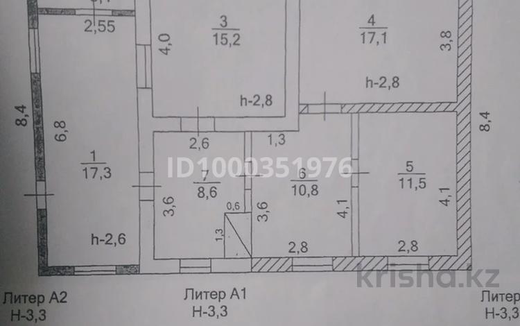 Отдельный дом · 5 комнат · 81 м² · 5 сот., мкр Специальная экономическая зона "Оңтүстік", Мустафа Озтюрик 57А — Площадка Взрывпрома за 35 млн ₸ в Шымкенте, Енбекшинский р-н — фото 2
