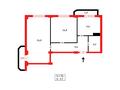 2-бөлмелі пәтер · 70 м² · 1/25 қабат, Юго-Восток ш/а., Микрорайон Байкена Ашимова 24, бағасы: 24.3 млн ₸ в Караганде, Казыбек би р-н — фото 2