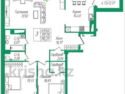 Продажа квартир в Восточно-Казахстанской обл.: 3-комнатная квартира · 116.25 м² · 8/9 этаж, Ильяса Есенберлина 92 за ~ 69.8 млн 〒 3-комнатная квартира · 116.25 м² · 8/9 этаж, Ильяса Есенберлина 92 за ~ 69.8 млн 〒 в Усть-Каменогорске