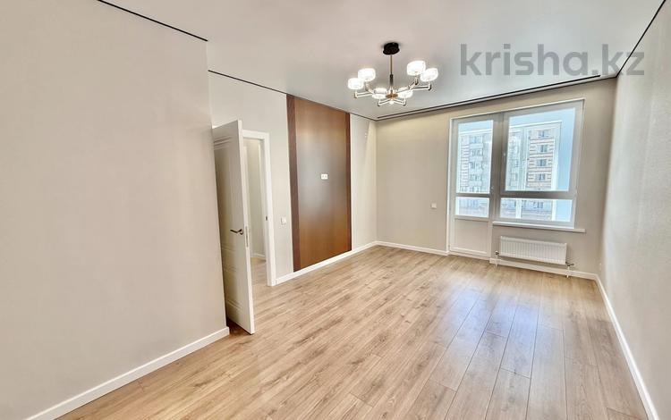 1-комнатная квартира · 45 м² · 5/9 этаж, Сагадат Нурмагамбетова 23/1 — Свежий ремонт, никто не проживал! Можно в ипотеку! за 29 млн ₸ в Астане, Алматы р-н — фото 2