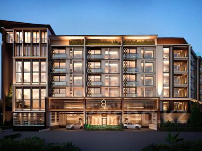 1-комнатная квартира · 52 м² · 3/7 этаж, Чернгталай за ~ 93.2 млн 〒 в Пхукете