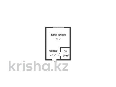 1-комнатная квартира, 12.2 м², 4/5 этаж, Чехова 106 за 7.1 млн 〒 в Костанае