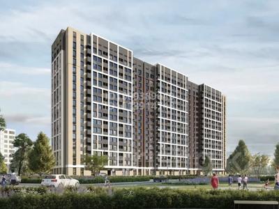 2-бөлмелі пәтер · 50.1 м² · 17/17 қабат, Ауэзова 2/8, бағасы: 35 млн ₸ в Алматы, Алмалинский р-н