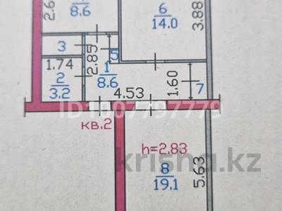 2-комнатная квартира · 57 м² · 1/5 этаж, Чехова 59 за 25 млн 〒 в Усть-Каменогорске