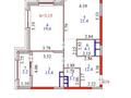 2-бөлмелі пәтер · 76.2 м² · 15/18 қабат, Кошкарбаева 1 — Момышулы, бағасы: 70 млн ₸ в Астане, Алматы р-н — фото 12