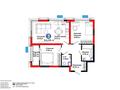 3-бөлмелі пәтер · 65 м² · 2/9 қабат, мкр Акжайык, Толеметова 1 очередь, бағасы: 45 млн ₸ в Шымкенте, Абайский р-н — фото 2