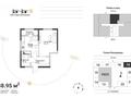 1-комнатная квартира · 38.9 м² · 6/12 этаж, ул. Фадеева, 38г за 24.5 млн ₸ в Алматы, Алатауский р-н