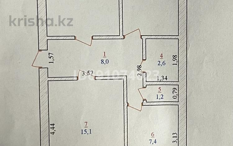 3-комнатная квартира, 61 м², Пр.Абая 4 за 14.3 млн 〒 в Хромтау — фото 12