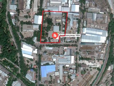 Өнеркәсіптік база · 3 га, Ангарская 105А, бағасы: 2.5 млрд ₸ в Алматы, Жетысуский р-н