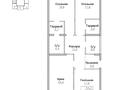 3-бөлмелі пәтер · 111.9 м² · 2/3 қабат, Таусамалы ш/а. 49/1, бағасы: ~ 97 млн ₸ в Алматы, Наурызбайский р-н — фото 2