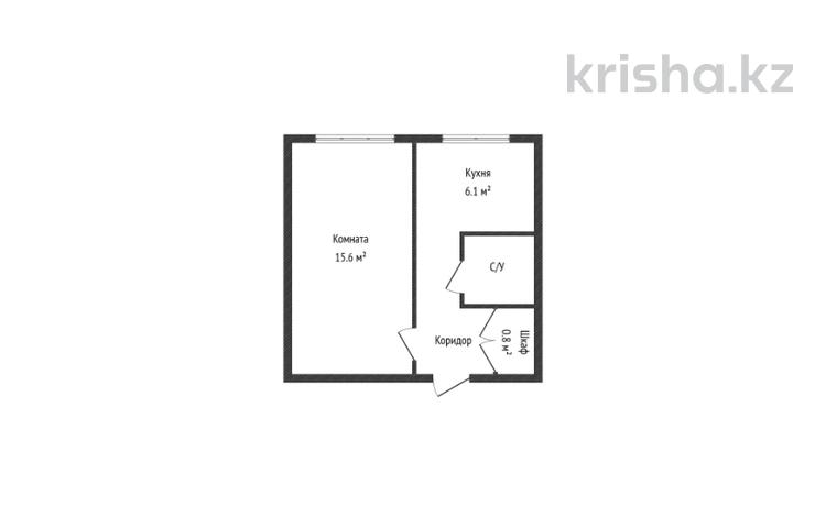1-бөлмелі пәтер · 36 м² · 3/5 қабат, Виноградова 12/1, бағасы: 11.5 млн ₸ в Усть-Каменогорске — фото 2