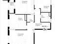 3-бөлмелі пәтер · 80.5 м² · 11/12 қабат, Е-36 13, бағасы: ~ 39.7 млн ₸ в Астане, Нура р-н — фото 14