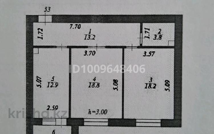 2-бөлмелі пәтер · 68.6 м² · 10/10 қабат, Бокейхана 7, бағасы: 42.5 млн ₸ в Астане, Есильский р-н — фото 2