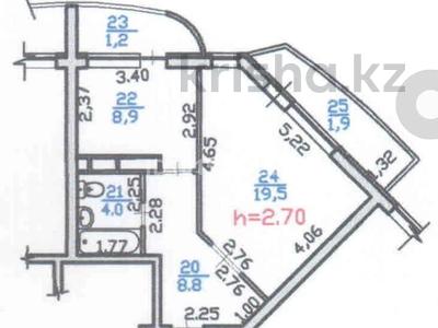 1-бөлмелі пәтер · 44.3 м² · 10/12 қабат, Нұркент ш/а — Момышулы - Рыскулова, бағасы: 230 000 ₸ в Алматы, Алатауский р-н