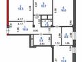 3-бөлмелі пәтер · 94 м² · 2/9 қабат, Бектурова 4/4 — Туран, бағасы: ~ 65 млн ₸ в Астане, Есильский р-н — фото 10