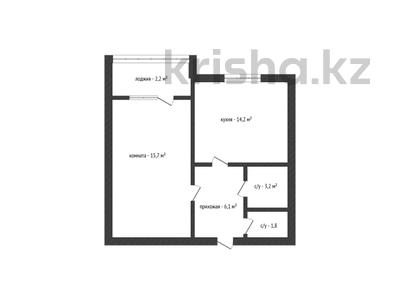 2-бөлмелі пәтер · 49.2 м² · 4/9 қабат, Сейфуллина 65, бағасы: 27 млн ₸ в Кокшетау