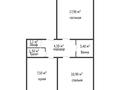 2-комнатная квартира · 56 м² · 3/5 этаж, мкр Север за 21.8 млн 〒 в Шымкенте, Енбекшинский р-н — фото 16