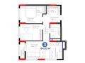 3-комнатная квартира · 64.65 м² · 16/17 этаж, Е 908 23 за ~ 36.9 млн ₸ в Астане, Нура р-н — фото 3