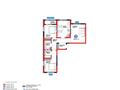 3-бөлмелі пәтер · 90 м², ​Тамерлановское шоссе, бағасы: ~ 34.7 млн ₸ в Шымкенте, Абайский р-н