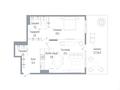 2-комнатная квартира · 78.5 м² · 2/3 этаж, Мкр. Мирас — БЕЗ КОМИССИИ за ~ 124.6 млн ₸ в Алматы — фото 6
