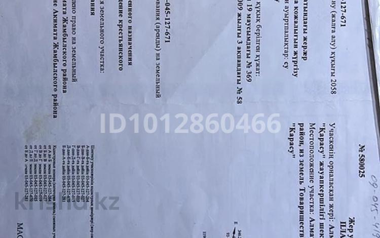 Жер телімі · 98 га, село Карасу, бағасы: 25 млн ₸ — фото 2