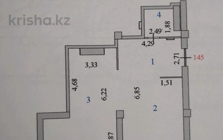 2-комнатная квартира, 56 м², 24/36 этаж, мкр Комсомольский, Достык 5 — Сығанақ за 26 млн 〒 в Астане, Есильский р-н — фото 2