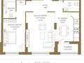 2-бөлмелі пәтер · 71.68 м² · 5/12 қабат, Достык 8/2 — БЕЗ КОМИССИИ, бағасы: ~ 50.4 млн ₸ в Астане, Есильский р-н