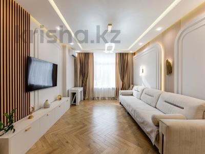 3-бөлмелі пәтер · 107 м² · 2/9 қабат, Керей и Жанибек хандар 50/1, бағасы: 91 млн ₸ в Астане, Есильский р-н