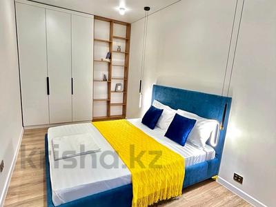 2-бөлмелі пәтер, 60 м², 10/19 қабат тәулік бойы, Брусиловского 159 — Кулымбетова, бағасы: 25 000 〒 в Алматы, Алмалинский р-н