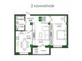 2-комнатная квартира · 67.71 м², Е-779 32/1 за ~ 39.2 млн ₸ в Астане, Есильский р-н — фото 3