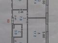 3-бөлмелі пәтер · 63 м² · 5/5 қабат, Пушкина 39 — Метрополис, ГУВД, бағасы: 26 млн ₸ в Костанае — фото 2