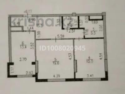 2-комнатная квартира · 72 м² · 8/9 этаж, Мангилик Ел 39 — Триумфальная арка-Ботанический сад за 54 млн ₸ в Астане, Есильский р-н