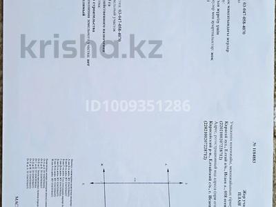 Участок · 10 соток, Учетный квартал 058 946/10 — Находится около БАКАДа, рядом с дорогой за 12 млн ₸ в Исаеве