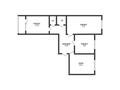 3-бөлмелі пәтер · 67.7 м² · 2/6 қабат, Карбышева, бағасы: 26.5 млн ₸ в Костанае — фото 12