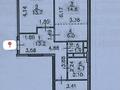 3-комнатная квартира · 70 м² · 5/9 этаж, Бухар жырау 57/6 за ~ 66 млн ₸ в Астане, Нура р-н — фото 15