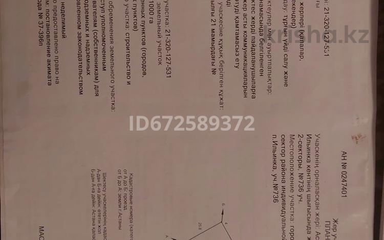Жер телімі 10 сотық, мкр Уркер 16 — Е 618, бағасы: 20 млн 〒 в Астане, Есильский р-н — фото 2