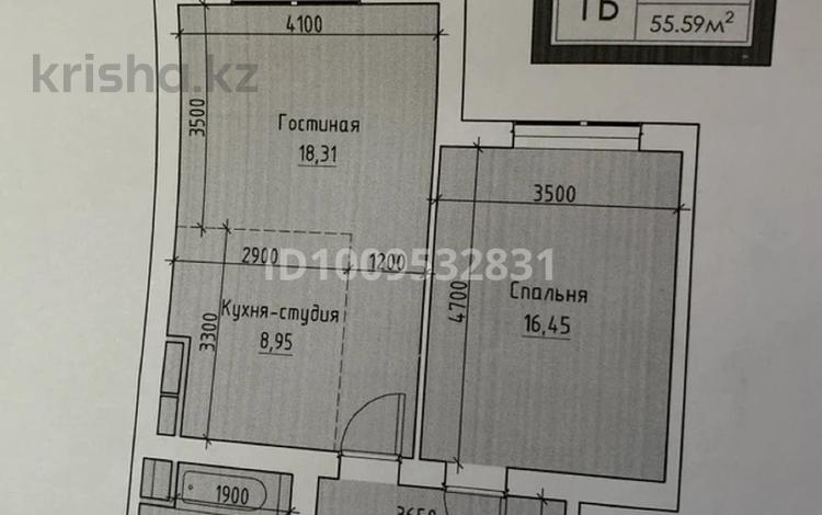 1-комнатная квартира · 55.6 м² · 6/7 этаж, 32А мкр — Рядом Школа-Гимназия N29 и Space School Aktau за 15 млн ₸ в Актау — фото 2