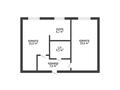2-комнатная квартира · 50.9 м² · 3/3 этаж, Ворошилова 3 за 17.2 млн ₸ в Костанае — фото 14