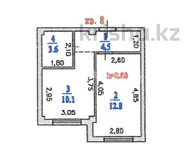 1-комнатная квартира · 31 м² · 2/3 этаж, Аубакирова 12/45а за 15.5 млн 〒 в 